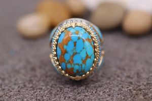 Cluster Rings Vintage Boho Geometric S For Women Tibetan Ethnic Flower Finger Ring Fashion Female Party Jewelry Accessories