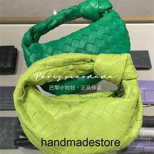 Mu venetaabottegaa Bao Top Bag Die Mini Jodie Подмышка с завязкой на одно плечо Ручная женская кожаная сумка