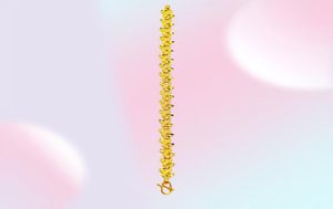 Bransoletka dla kobiet w 2017 r. 24K Gold Banles Banles Geometryczne bransoletki w kształcie serca biżuteria 3101901