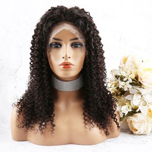 Full Lace Wigs Human Hair Front Lace Curly Virgin Remy Hair Wigs HD Transparent Full Handmade Invisible Whole Glueless Lace Wig Pre Plucked 130% 150% Bella Hair SALE