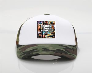 Grand Theft Auto V 5 GTA 5 Caps Baseball Caps Summer Women Hats Trucker Caps1208397