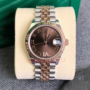 Projektant Automatyczny zegarek mechaniczny 36/41 mm 904l Wszystkie zegarek ze stali nierdzewnej Damski kwarc 28/31 Super jasny szafirowy Waterproof Watch Montre de Luxe U1