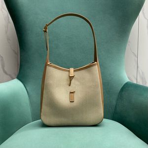 Axelväska designer kvinnor tote väska hög kvalitet designer shopping väska hobo väska 10a toppkvalitet le 5 a 7 smidkornig läderhandväska med låda y074b