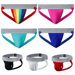 Sexy Gay Jockstraps Fashion Men S Underwear Gym Sports Shorts Seamless Thong Boy T Back Sissy G String