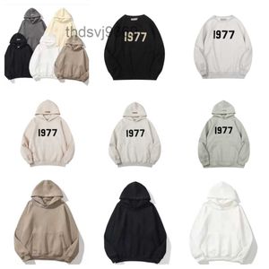 Ess Hoody Мужские женские толстовки с капюшоном Женские Essentialhoodie Мужчины Повседневная спортивная крутая толстовка большого размера с принтом Модный уличный свитер в стиле хип-хоп Светоотражающая буква S-xl Es HNWO