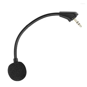 Microphones Replacement Game 3.5mm Microphone For Cloud Headset Noise Cancelling Foam Cover Windproof Sponge Covers