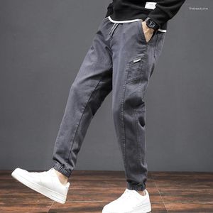 Men's Pants Casual For Men Spring Autumn Elastic Waist Fashion Daily Arrival Brand High Quality Large Size Trousers