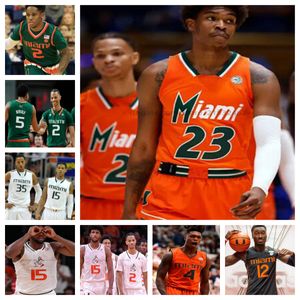 Miami Wooga Poplar basquete costurado Jersey qualquer nome número Mens Mulheres Juventude Todos costurados Matthew Cleveland Nick Cassano Jakai Robinson Norchad Omier Nwoko