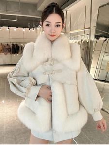Women's Fur Coat Splicing Eco-Friendly Fall And Winter Tops