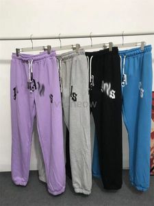 Sweatpants Designer Men Pant Women print fashion style long pants Casual mens rainbow palms jogger Stripes Drawstring angels Asian size