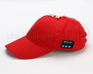 Creative Bluetooth Music Baseball Cap Fashion Canvas Sun Hat Music Handset med mic högtalare för Smart Cap TTA1387142864112