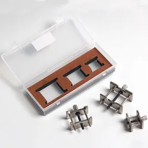 Watch Repair Kits 3Pcs/Box Metal Movement Holder Fixed Base Clamp Adjustment Multi Function Tool Accessory For Watchmaker