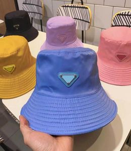 Womens Bucket Hat Designer Cap Hats Hats Mens Caps Four Seasons Fashion Moda Brim com padrão de impressão Cas7463486