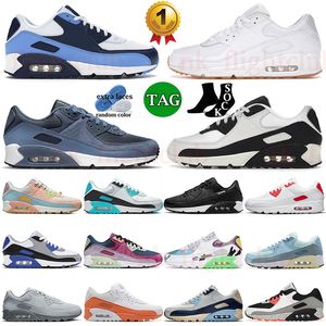 nike air max 90 airmaxs 90s 90er Jahre Männer Frauen Laufschuhe Große Größe 13 Valentinstag Dreifach Schwarz Weiß Sportschuhe Dhgate Sneakers 【code ：L】