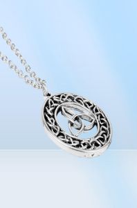 12PCS Outlander Ish Irish Celtics Knot Eternity Necklace Pendant Triangle Totem Necklace for Women Men Gift55591809