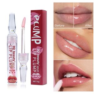 Lip Gloss Moisturizing Nourish Plump Fruit Flavored Oil Serum Water Lipgloss Care Beauty Fade Wrinkles Korean Makeup 231211