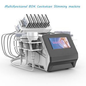 Ny 7 i 1 Lipo Laser Ultrasonic RF Cavitation Machine Body Shape Soothe Eye Trötthet Eliminerar överskott av fettceller