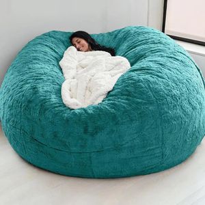 Capas de cadeira Alta Elastic Bom Interior Oversized Bean Bag Capa Flexível Sofá Gigante Lavável Suprimentos Domésticos 231211