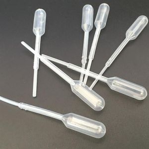 Storage Bottles 1800 Pieces 0 2ML Plastic Disposable Graduated Transfer Pipettes Eye Dropper Set Pipe Pipette School Experimental 257U