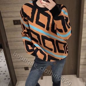Luxury designer sweater for men and women fashion letter knit sweater autumn and winter long sleeve crew neck pullover casual sweatshirt top
