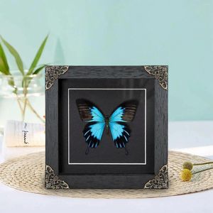 Cornici Shadow Box Cornice con retro in lino Supporto durevole Elegante per soggiorno Medaglie Pos Memory Keepsakes Shadowbox