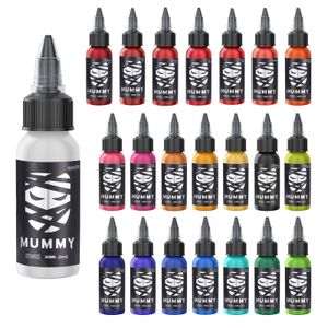 Altro Fornitura per trucco permanente Inchiostro per tatuaggi professionale Mummy 30ML Body Art Sterilizzato Colorazione USA Colori personalizzati 231211