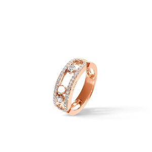 Anillo clásico de lujo con banda de amor, anillos de boda a la moda para mujer, tornillo de diamante de calidad, joyería de circón de acero inoxidable, regalos para zafiro c9542820