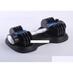 Dumbbells 1pc 25lb Menwomen Egzersiz Ekipmanları İçin Ayarlanabilir Dumbel Hızlı Ağırlık Egzersiz Kolu Kas Fitness PVC Dumbbell822110 D DHCED