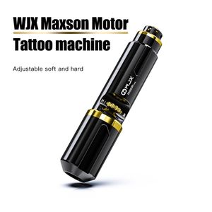 Tattoo-Entfernungsmaschinen WJX Swiss Maxson Motor Dragonhawk Professional Rotary Machine Pen für Patronennadeln Permanent Supplies Gun 231211