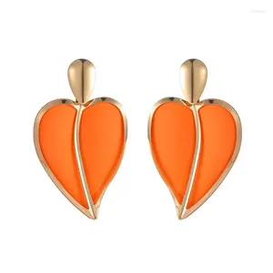 Dangle Earrings 1Pair Fashion Design Love Drops Double Layer For Women Trending Versatile Engagement Decoration