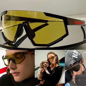 Mens womens sports sunglasses SPS04W Linea Rossa Impavid Glasses Nylon frame front in rubberized black Cedar color lens 100% UVA U324n
