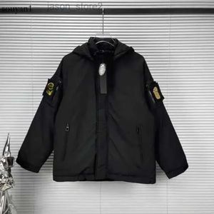 Men's Cp Clothing Designer Waterproof Autumn with Embroidered Armband Jacket Stones Island 4 LEEK