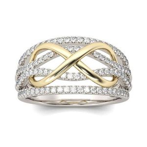 Посеребренные кольца 925 пробы с бриллиантом и цирконовым кольцом, модные украшения, стиль вечеринки, высокое качество, рождественский подарок HJ277327k