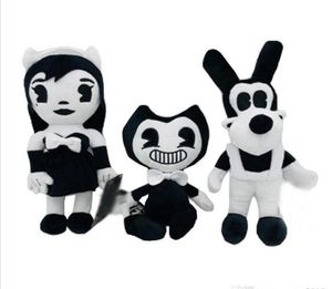 Bendy Boris Alice Angel Pluxh Doll Ink Machine Máquina de thriller de pelúcia Figura Toys para crianças adultos Halloween presentes 30cm4307881