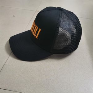 Nowi projektanci Ball Caps Hats Hats Hats Hafdery Letters Wysokiej jakości czapka baseballowa Black256D