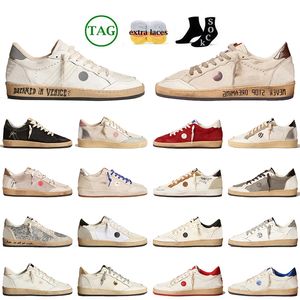 Sapatos de desenhista Mulheres Mens Casual Goldenstar Super Star Sneakers Rosa Azul Prata Preto Verde Guia Estrelas Mens Treinadores Itlay Marca Famosa Mulheres Homens Mocassins