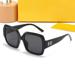 Óculos de sol polarizados feminino masculino designer óculos de sol com carta verão bonito adumbral olho proteger óculos de sol 6 cores3048