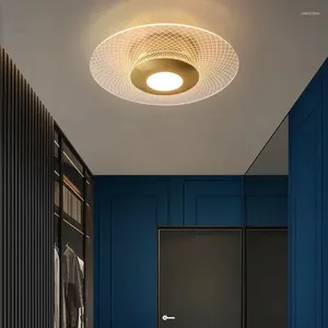 Ceiling Lights Flush Mount Light Fixture Decorative Home Aisle Entrance Cloakroom Hallway Corridor Balcony Modern Led Lamp