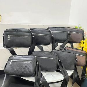 Bolsas de mensagens de designer clássicas novas bolsas de ombro de moda Men bolsas casuais Bolsas de negócios ao ar livre