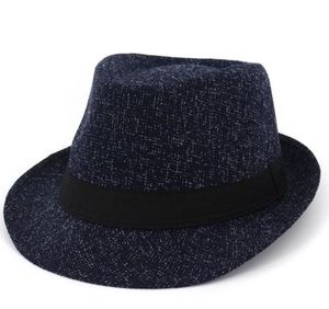 Märke England män kvinnor fedoras topp jazz hatt vår sommar höst bowler hattar cap classic cowboy hat3024223