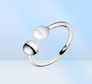 Открытые обручальные кольца из стерлингового серебра 100 925 пробы с полировкой и пресноводным культивированным жемчугом для женщин, обручальное кольцо, модные украшения, r54884727