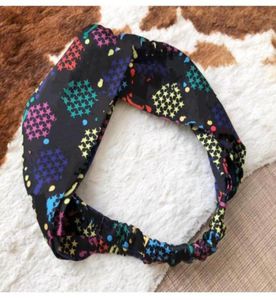 Fashion silk Elastic mens headband women headbands Sports hair hoop Head Scarf letter style bands Retro Turban Gifts36207971330086