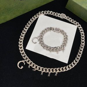 Letter Designer Naszyjnik Choker do unisex bransoletki Złoty łańcuch Złoty łańcuch zaopatrzenie w Bransoletę Nierdzewną 264M