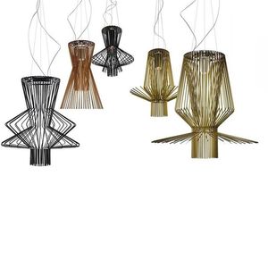 モダンな照明Foscarini Allegro Ritmico Pendant Lights LED HANGING LAMPS ITALY INDUSTRIAL LAMP HOME DECOR LUMIOMENEDANT282H