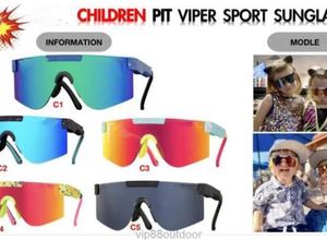 2024 Viper Sunglasses Outdoor 0-8 Years Old Cycling Glasses For Kids Eyewear Running Sports Goggles Anti-Glare Anti-Sun Eyewea KT07 SXIF.0