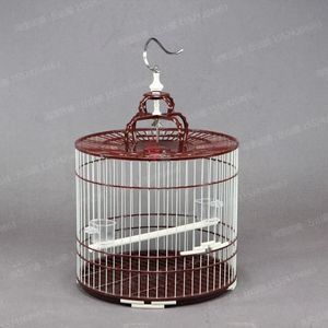 Gaiolas para pássaros alimentador de gaiola de frango papagaio lovebird protetor de metal ao ar livre hamster maisons et habitats decorações 231211