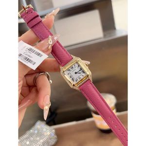 Designer Panthere Watch for Women With Box High Quality Quartz Uhren Lady Watches Women Watch Montre Tank Femme Luxe Full Diamond Reloj 8eru