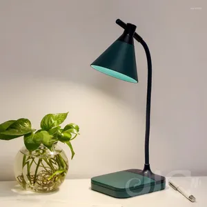 Table Lamps JJC USB Rechargeable LED 3 Color Modes Folding Desk Lamp Eye Protection Touch Dimmable Reading Light