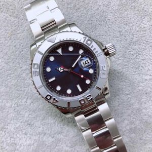 Rostfritt stål ST9 Automatisk mekanisk klocka Yatchmaster Men Quality 40mm Blue Dial 116622 Floding CLASP SAPPHIRE GLASS MENS WRI2405