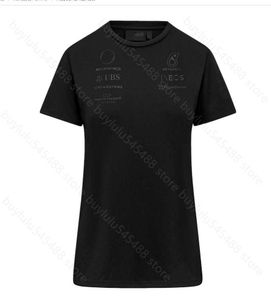 F1 Benz 2024 Summer Formula One Extreme Sports T-shirt High-quality casual men's quick-drying short sleeves 12